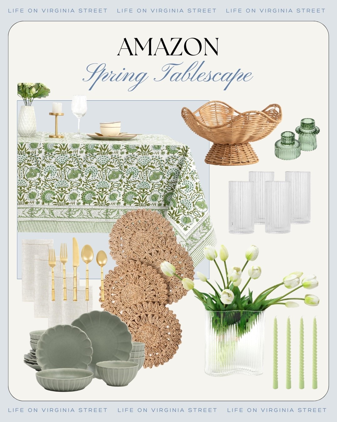 Amazon Spring Tablescape 🙌🏻🙌🏻



#LTKHome #LTKspringtrends #LTKspring