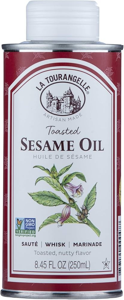La Tourangelle, Toasted Sesame Oil, Great for Cooking, Add to Noodles, Stir-Fry, Vegetables, Vina... | Amazon (US)