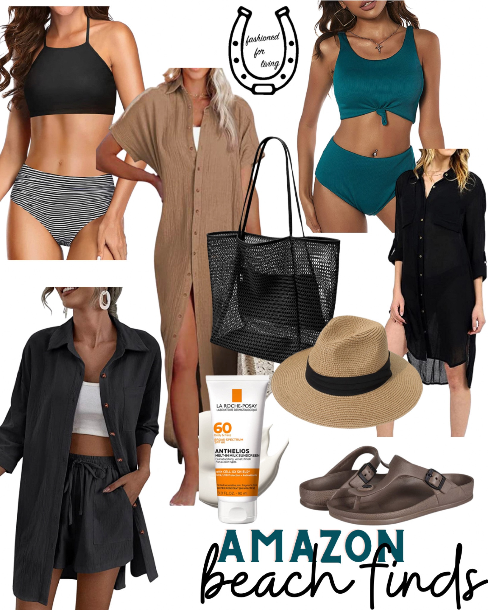 Amazon beach finds.

Size reference 5’ 9” 140 lbs
I got a medium in both bikinis.
Full coverage bottoms.

Resort outfits. Beach outfits. Spring break outfits. Beach finds. Amazon beach finds. Amazon finds. Amazon swimsuits. Amazon beach bag. Swim coverup. Amazon coverup. Vacation outfits. 

#LTKunder50 #LTKFind #LTKtravel