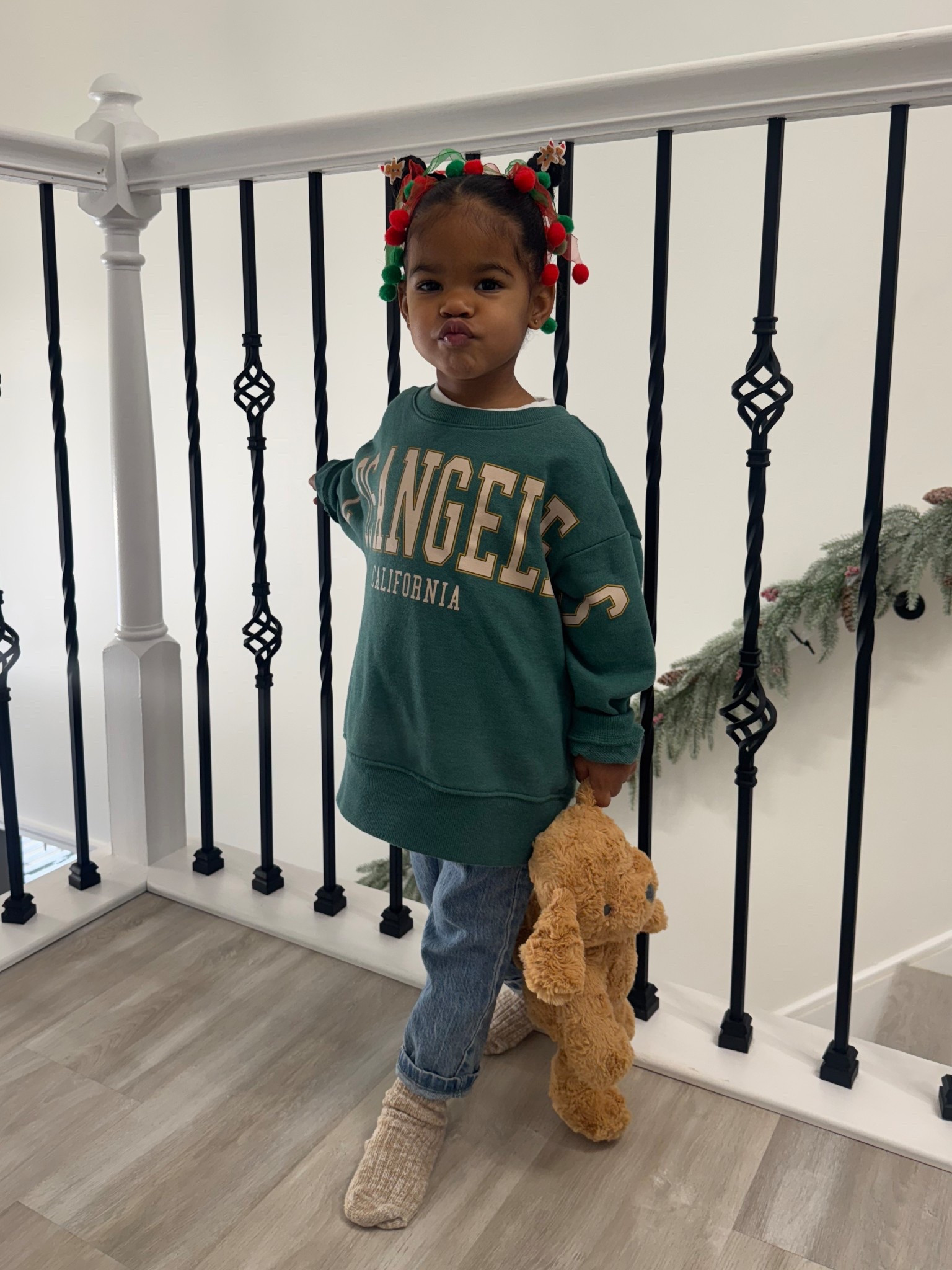 Cute toddler outfit. Wearing sweatshirt 2 sizes up 

#LTKootd #LTKKids #LTKSaleAlert