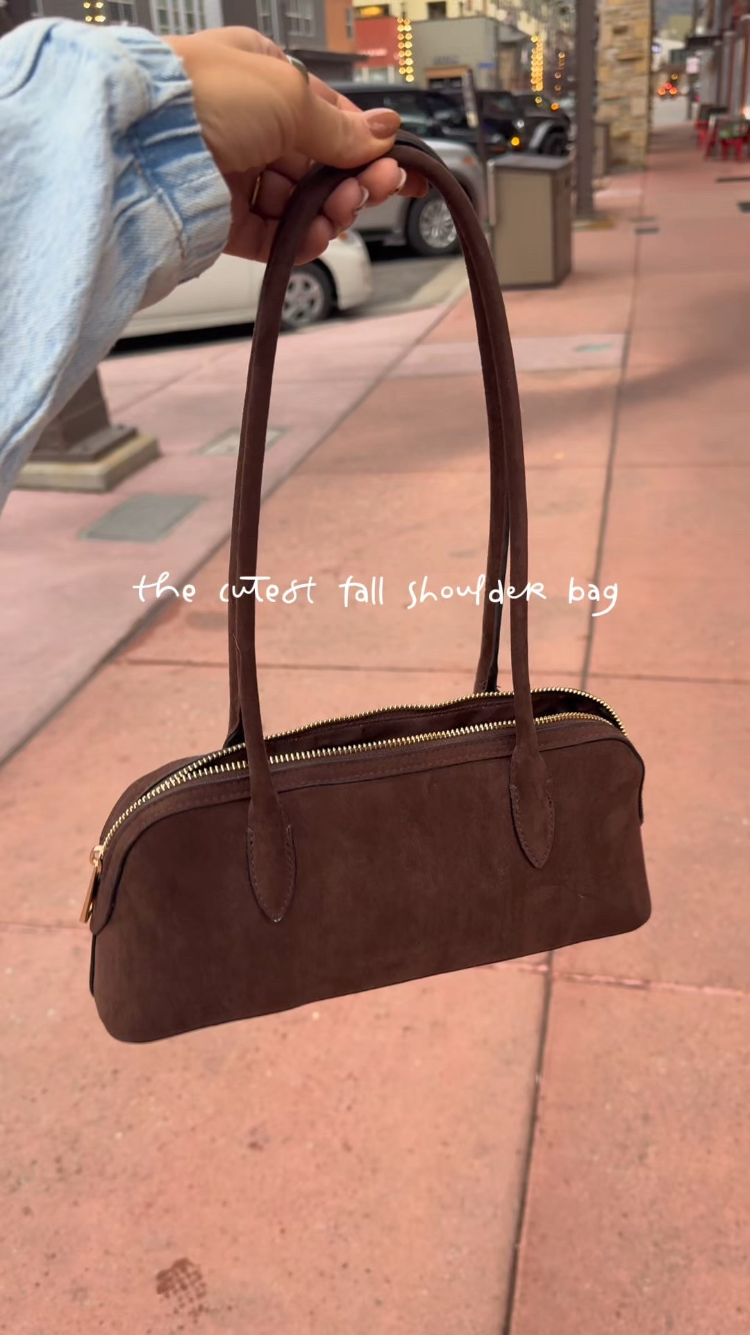 LOVE this lil shoulder bag so much! It’s so dainty & cute for a night / day out 😌 packing it for my NYC 🎄trip! And under $40! 

Target finds / purse / shoulder bag / style / accessories / cute / bag / Holley Gabrielle / fall style / winter style 

#LTKHoliday #LTKItBag #LTKFindsUnder50