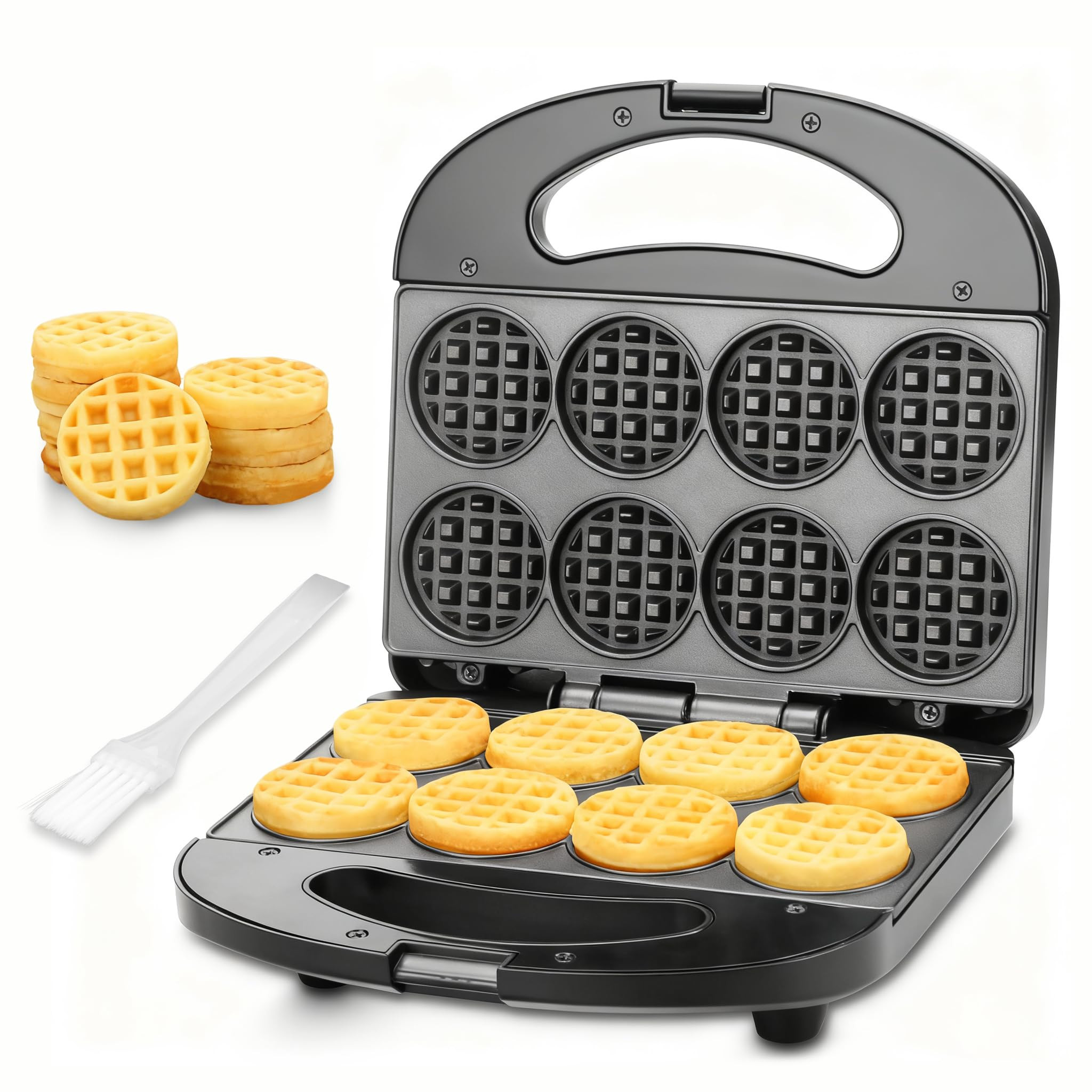 Mini Waffle Maker, Mini Waffle Iron, Waflera Electrica, Small Waffle Maker for Kids, Baby waffler... | Amazon (US)
