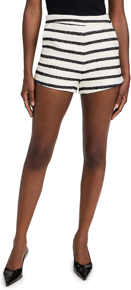 English Factory Women's Stripe Tweed Shorts | Amazon (US)
