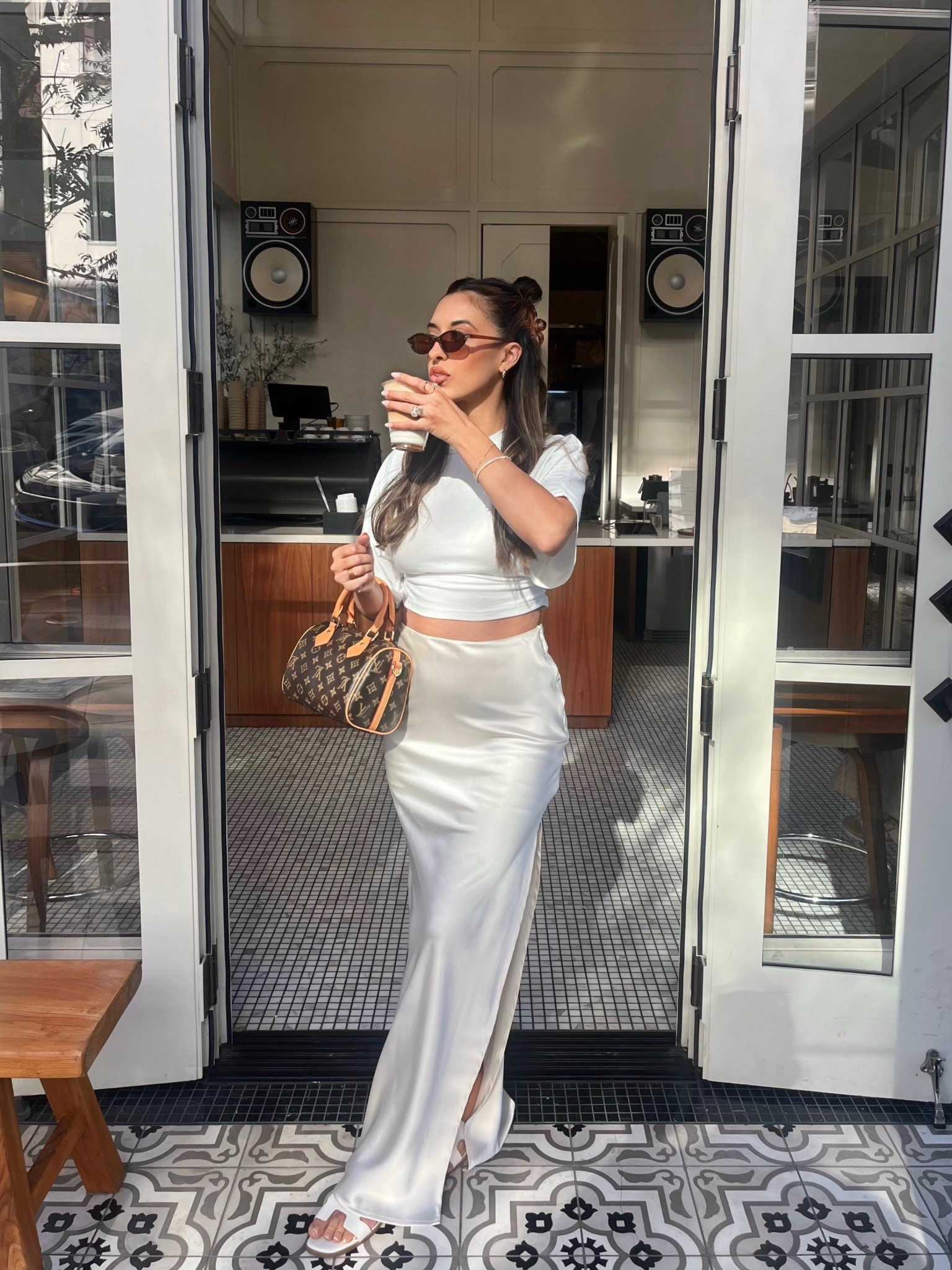 Satin skirt Outfit ✨

#LTKPetite #LTKgrwm #LTKootd