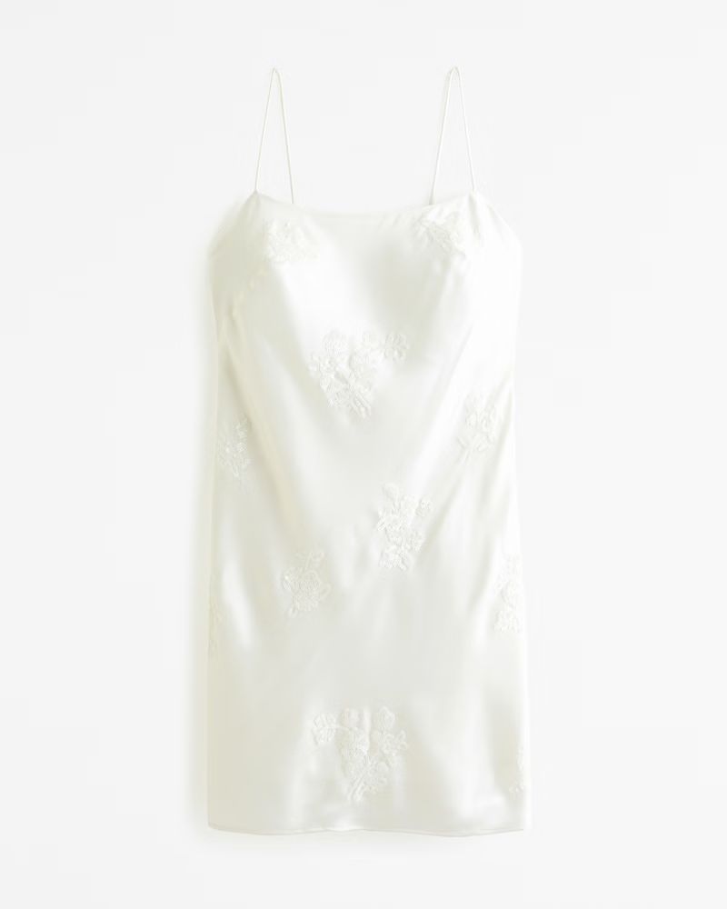 Embellished Slip Mini Dress | Abercrombie & Fitch (US)