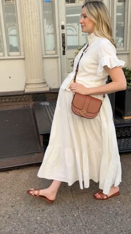Accessories can make or break an outfit, which is why I turn to @colehaan from 
@nordstrom to jazz up my looks this springtime season. Pairing a favorite white dress 
with the most comfortable Chrisee flat and matching handbag for a walk in the 
neighborhood on this beautiful NYC day. #ad 

#LTKitbag #LTKstyletip #LTKshoecrush