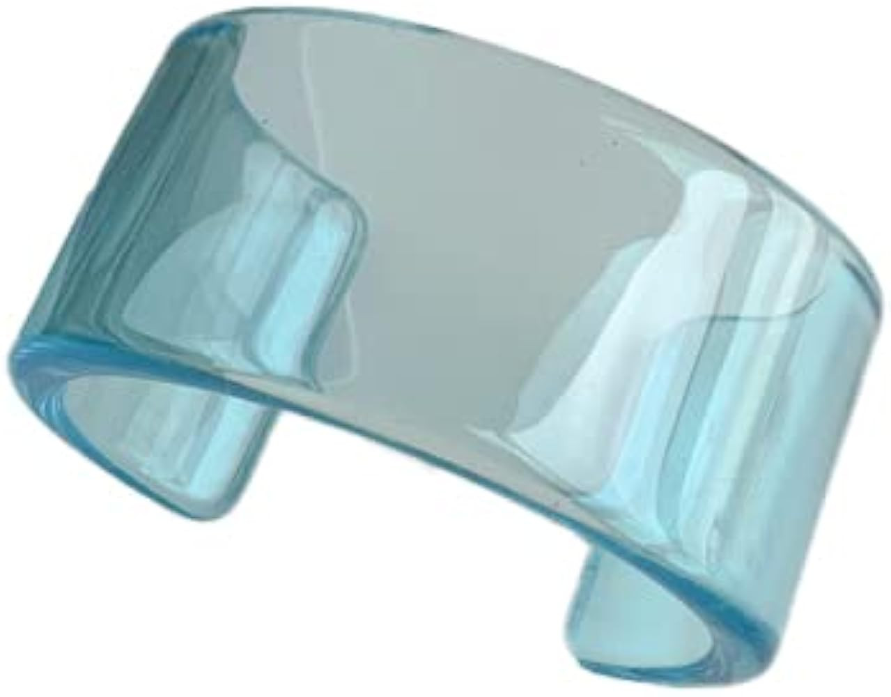 Fuqimanman2020 Colorful Transparent Acrylic Resin Geometric Cuff Bangle Open Wrap Wide Bracelet C... | Amazon (CA)