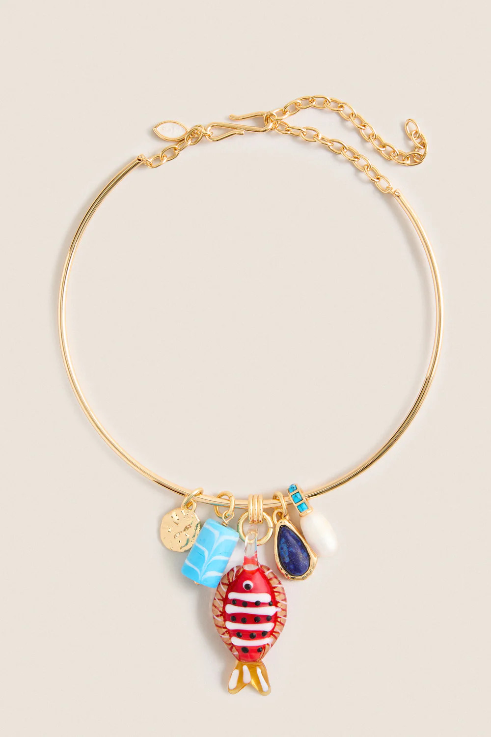 Gold Multi Semi Stone Alara Collar | Tuckernuck (US)