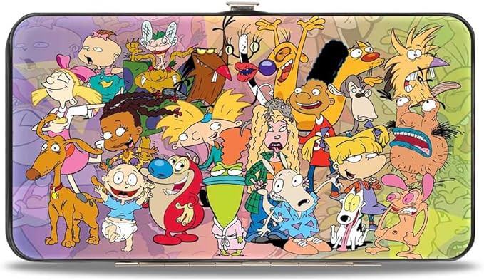 Buckle-Down Women's Hinge Wallet-Nick 90's Rewind | Amazon (US)