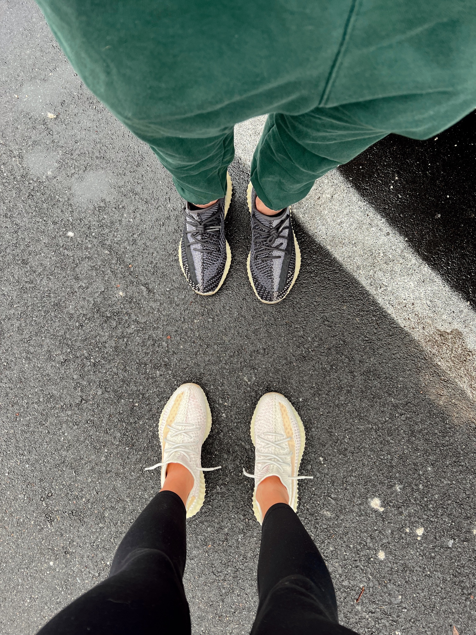 Yeezy Boosts 
couples, matching shoes, couple shoes, yeezys 

#LTKshoecrush #LTKGiftGuide