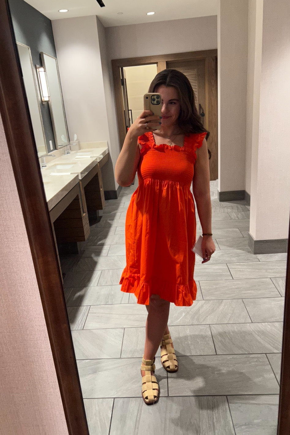 Perfect summer throw on dress! Such a fun color too #ltkspring casual spring dress, smocked mini dress, 

#LTKfindsunder50 #LTKSeasonal #LTKfindsunder100