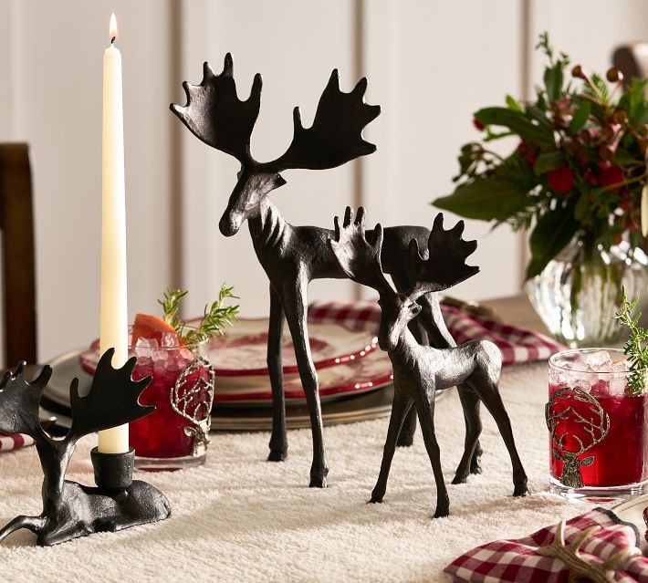 Sculpted Moose Object | Pottery Barn (US)