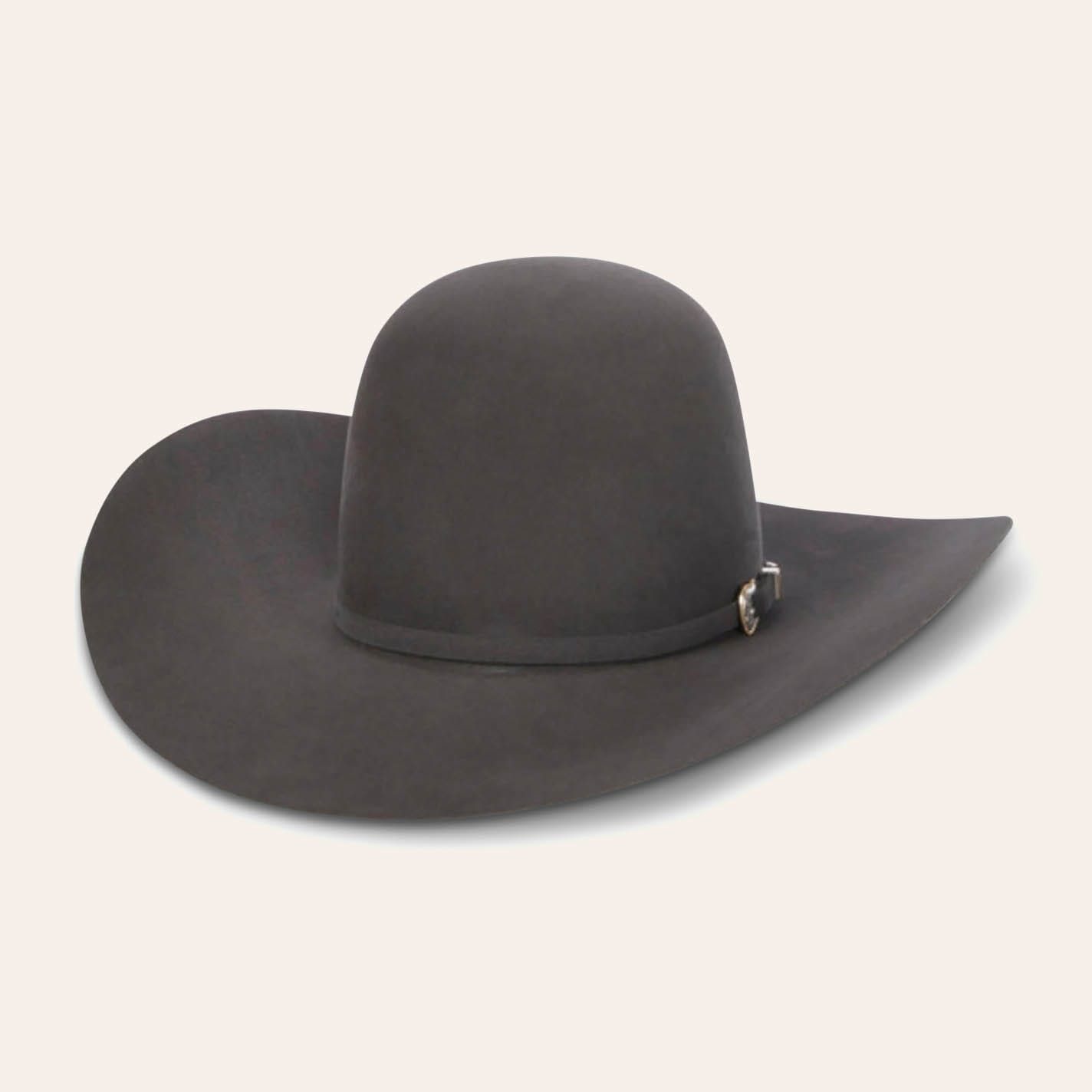 American Hat 10X Steel Gray Open Crown Cowboy Hat - 63/4 - From Cavender's | Cavender's