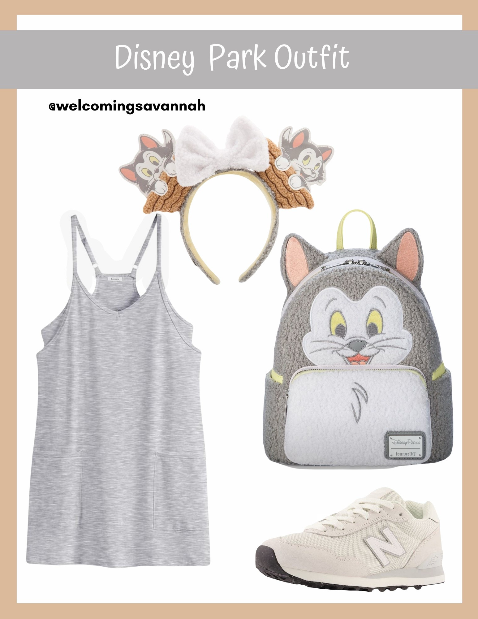 Disney Park Figaro Inspired Outfit 

#LTKTravel #LTKStyleTip #LTKActive