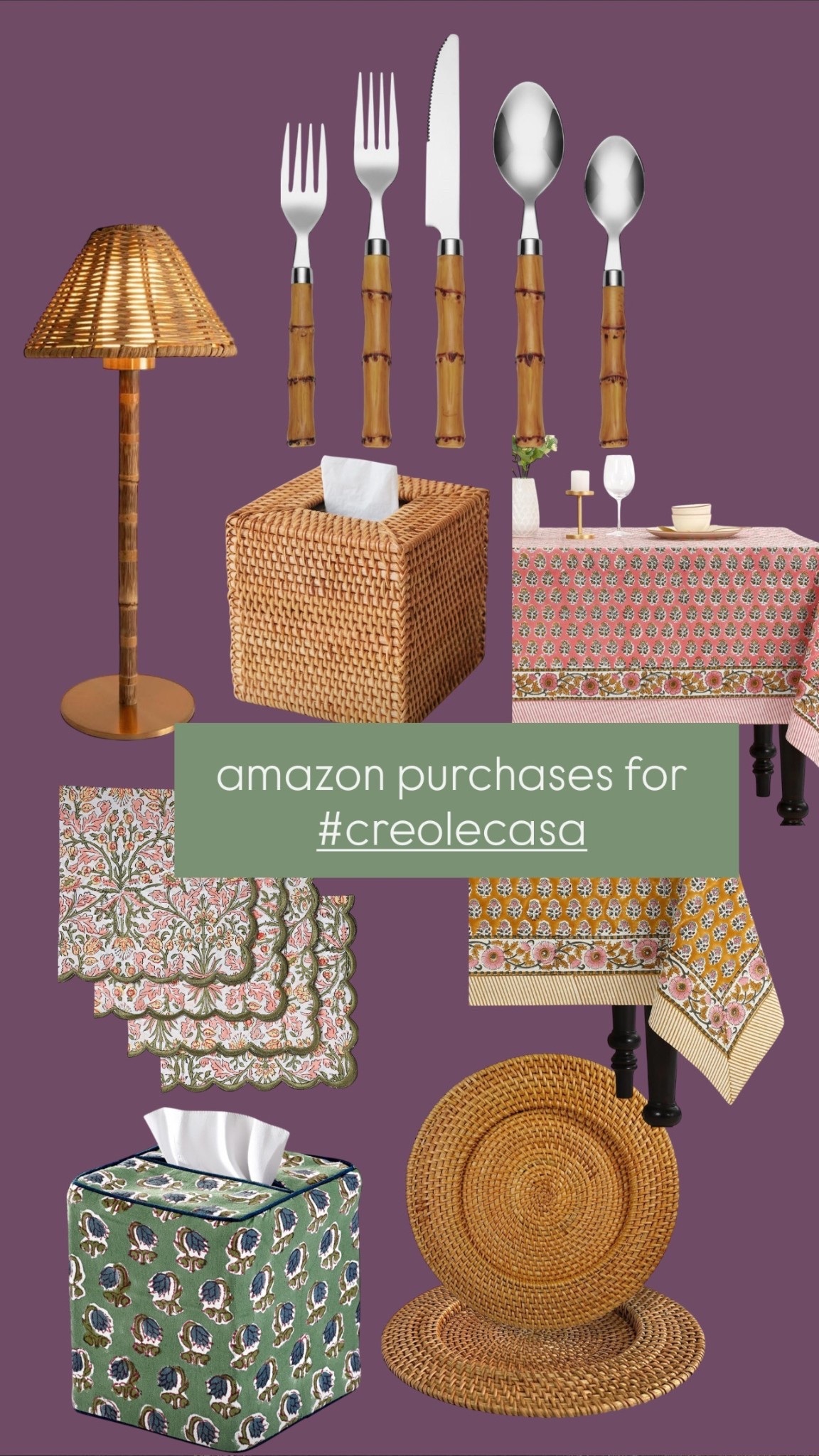 Creole Casa Amazon purchases 

#LTKHome #LTKFindsUnder50 #LTKGiftGuide