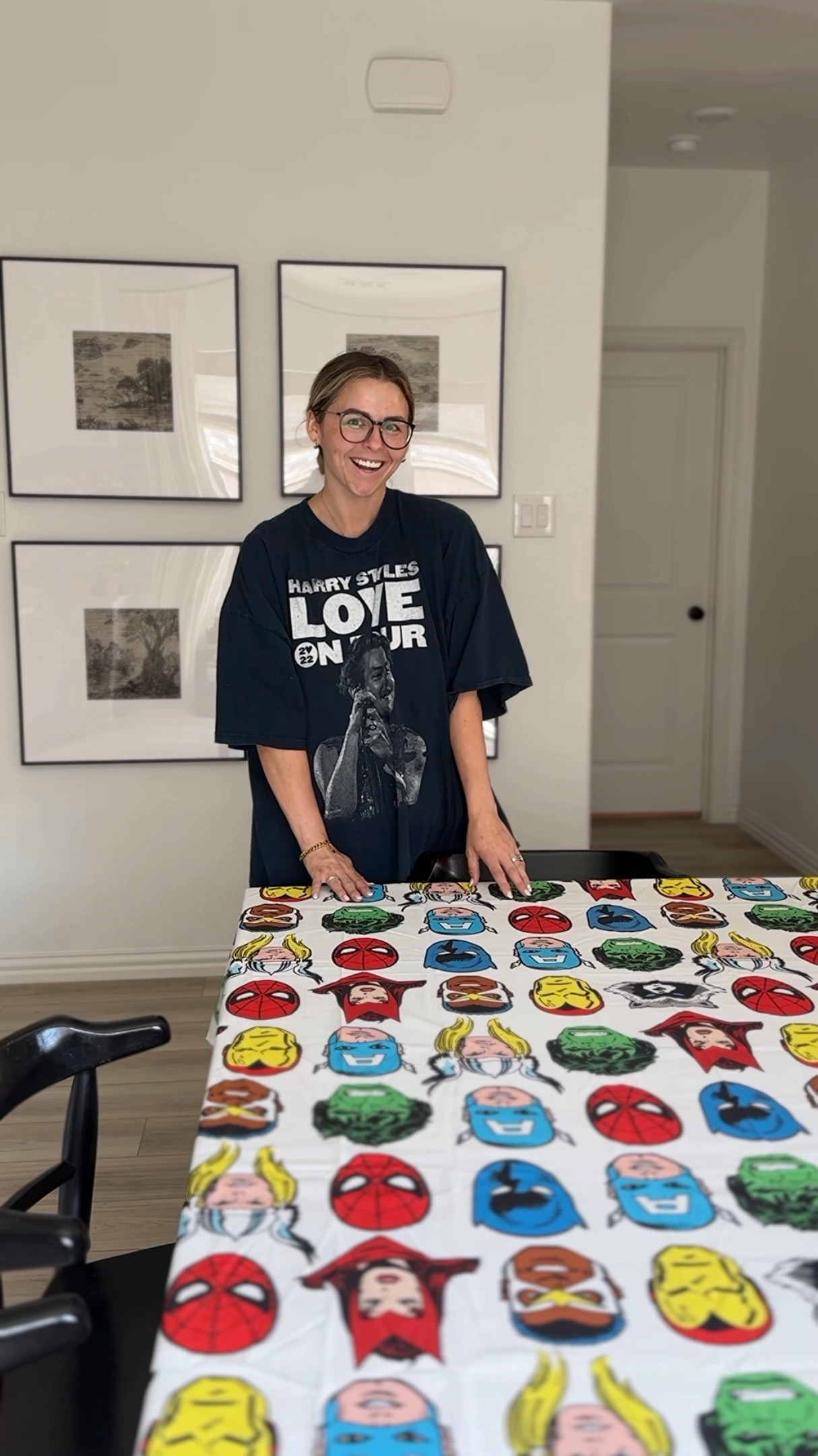 Twin sheet as a party table cover!! 

#LTKHome #LTKParties