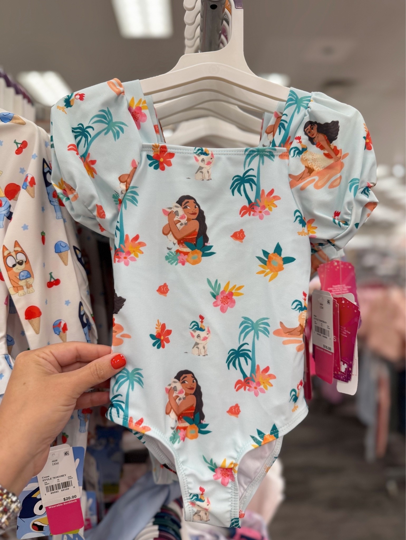 Toddler girl Moana swim 💛

#LTKKids #LTKgrwm #LTKootd