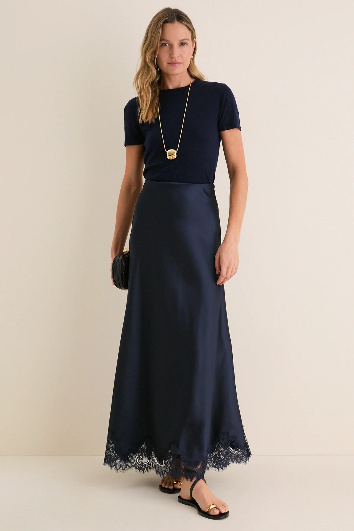 Winetasting Satin Mischa Slip Skirt | Tuckernuck (US)