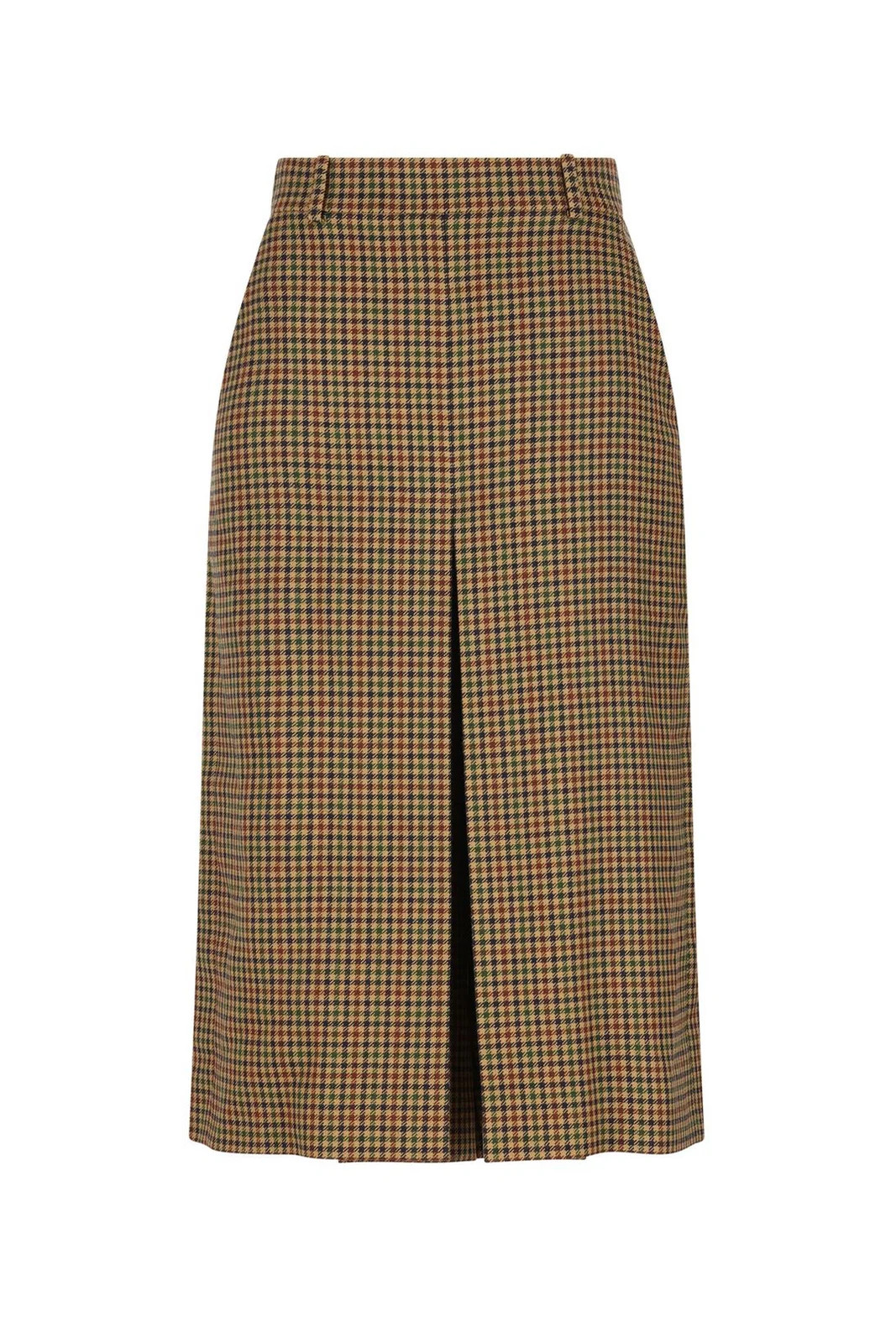 Saint Laurent Checked Mid-Rise Culottes | Cettire Global
