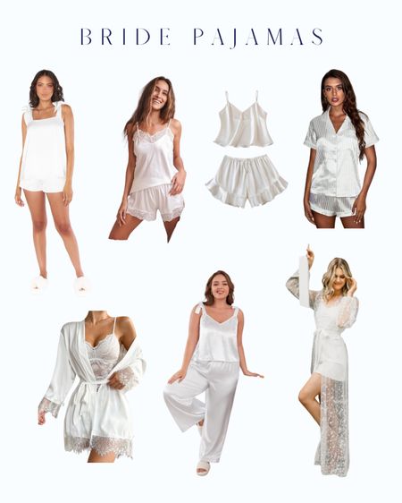 Pajamas for the bride 

#LTKFind #LTKfit #LTKwedding