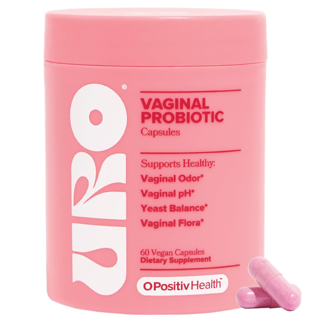 O Positiv URO Vaginal Probiotics for Women pH Balance with Prebiotics & Lactobacillus – Vaginal... | Amazon (US)