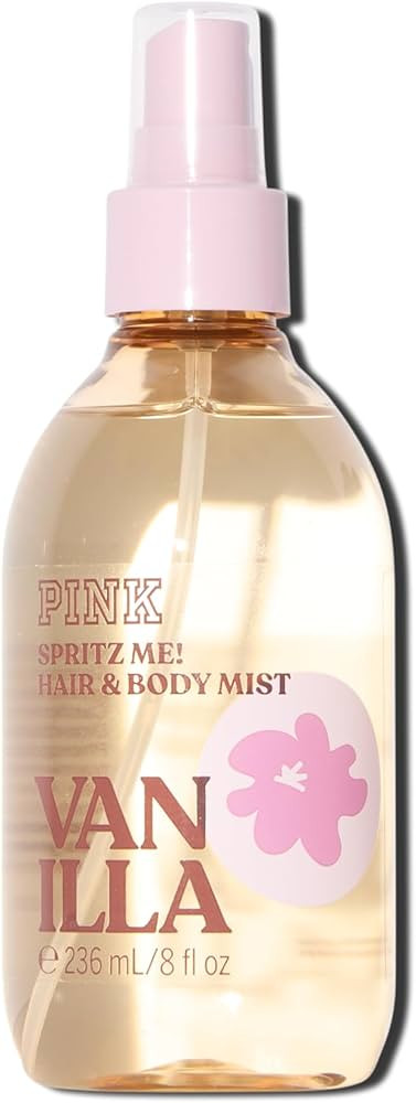 Victoria's Secret PINK Vanilla Hair & Body Mist, Perfume Spray for Women (8 oz) | Amazon (US)
