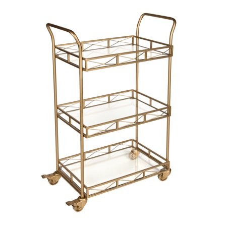 Kate and Laurel Ketia 3 Tiered Bar Cart | Walmart (US)