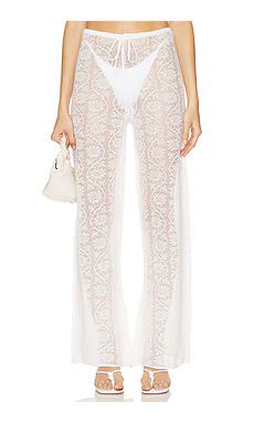 SNDYS Island Pants in Salt from Revolve.com | Revolve Clothing (Global)