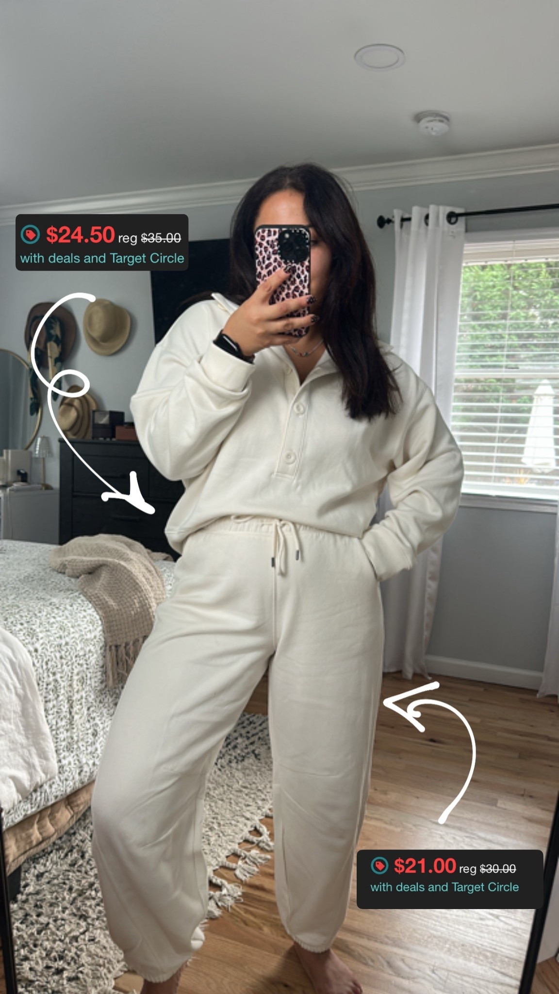 Target circle week target deal target sale barrel sweatpants and quarter sweater wearing a medium 

#LTKStyleTip #LTKFindsUnder50 #LTKSaleAlert