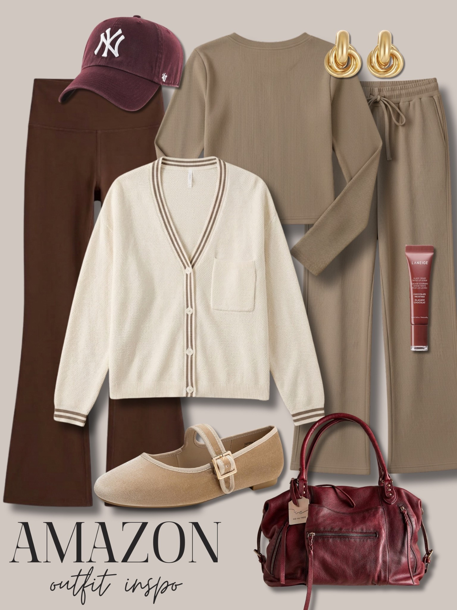 Chic lounge / travel outfit inspo from Amazon 🙌🏼🤍 

#LTKootd #LTKTravel #LTKmomlife