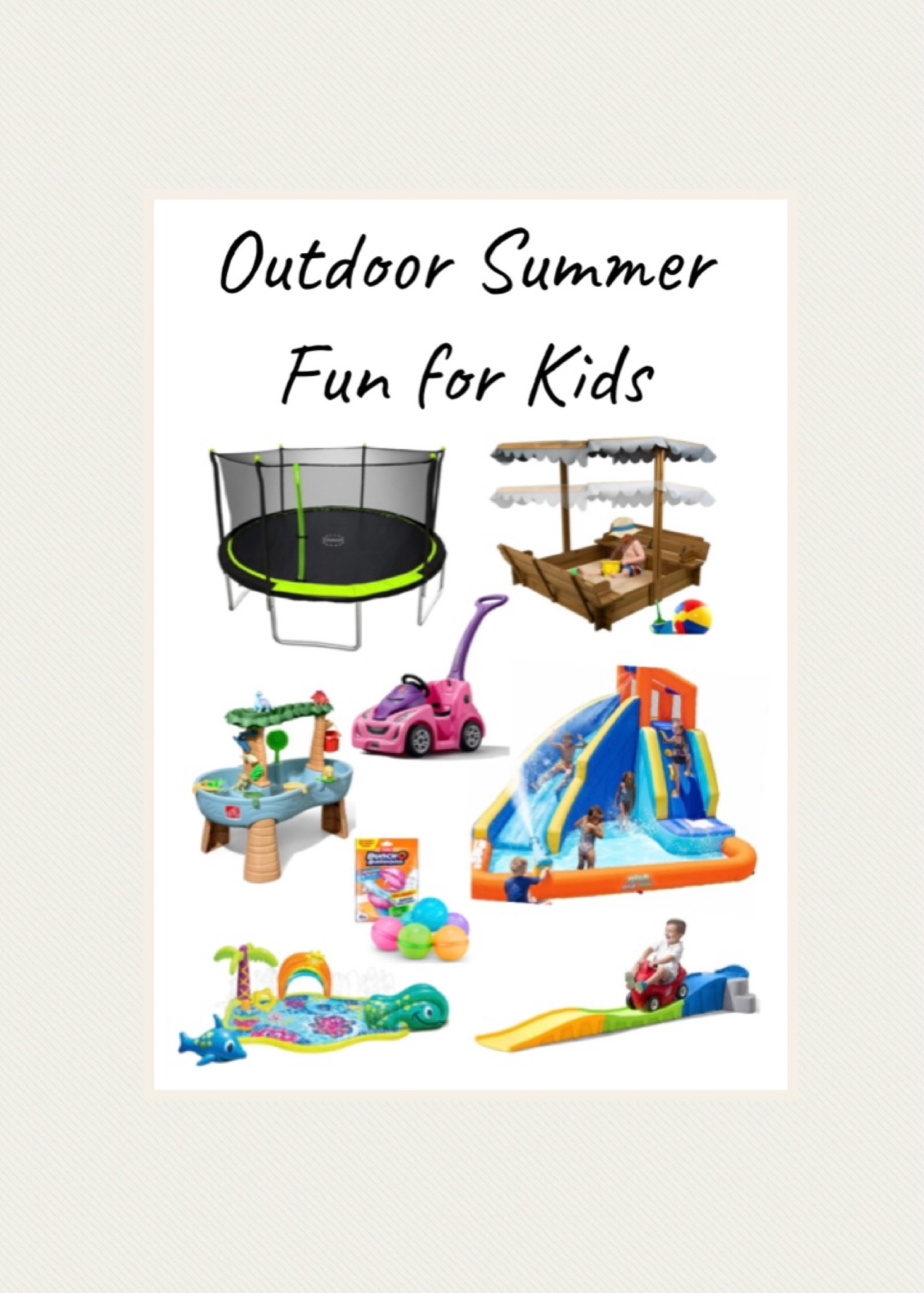 Outdoor fun perfect for kids to enjoy this summer ☀️

#summer #toys 

#LTKKids