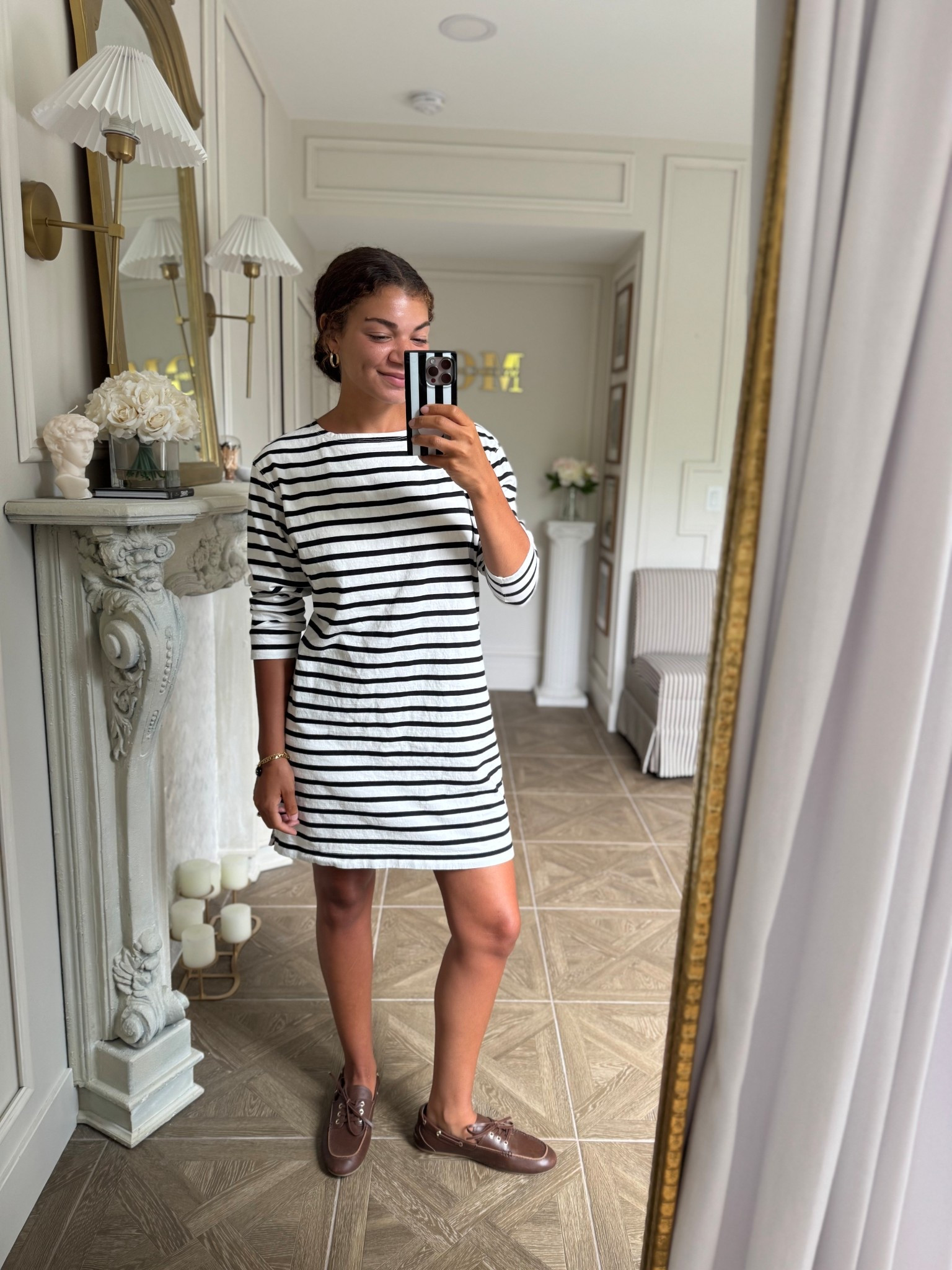 A striped dress and boat shoes are a perfect pairing for a summer outfit with nautical vibes ⚓️ 

#LTKSummerEdit #LTKStyleTip #LTKSeasonal