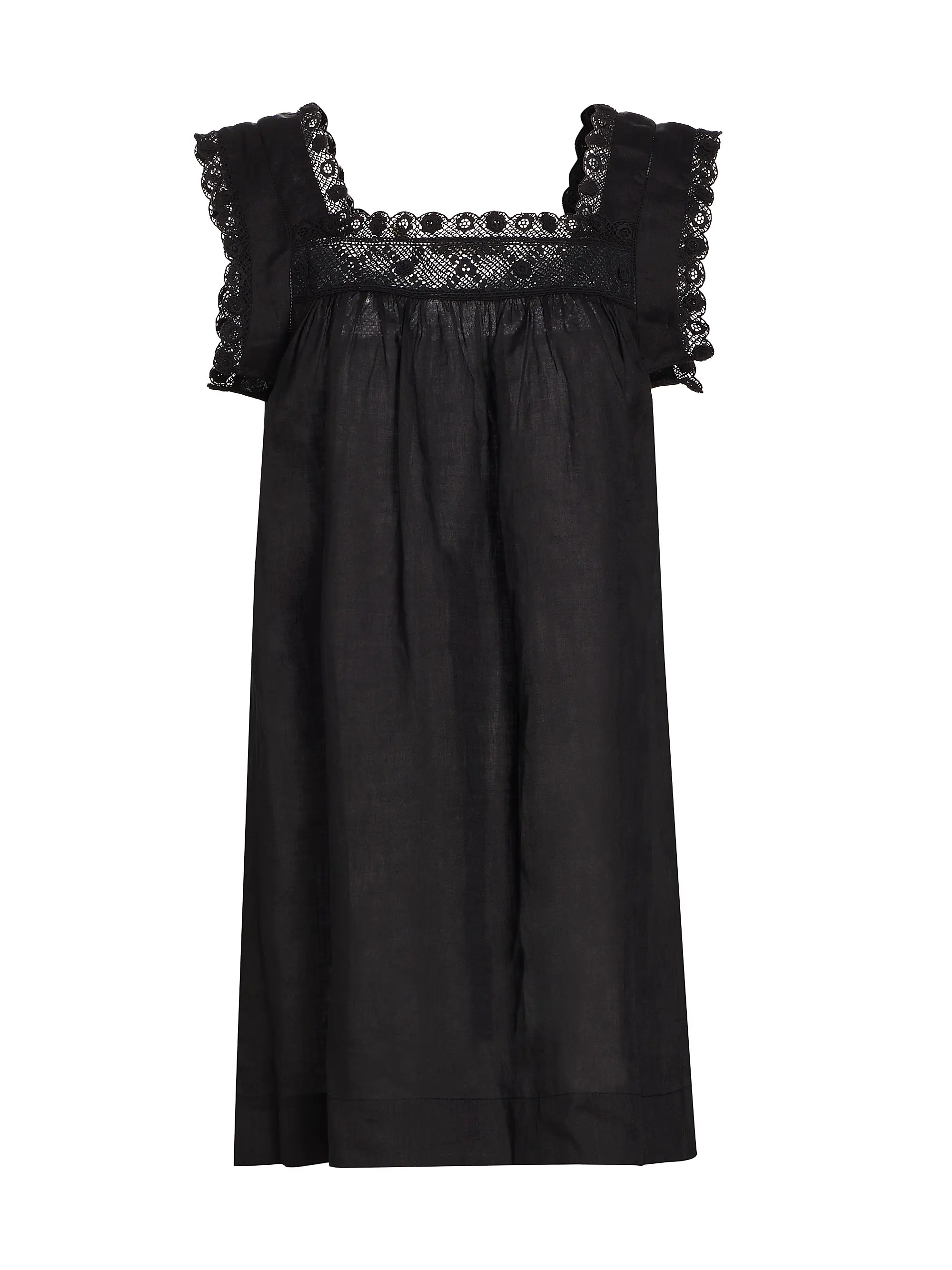 Almadia Lace-Detailed Shift Dress | Saks Fifth Avenue
