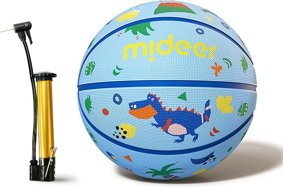 Mideer Mini Basketballs, Mini Hoop Basketball Set with Air Pump for Indoor, Outdoor, Small Hoops ... | Amazon (US)