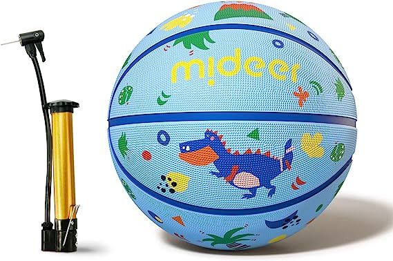 Mideer Mini Basketballs, Mini Hoop Basketball Set with Air Pump for Indoor, Outdoor, Small Hoops ... | Amazon (US)