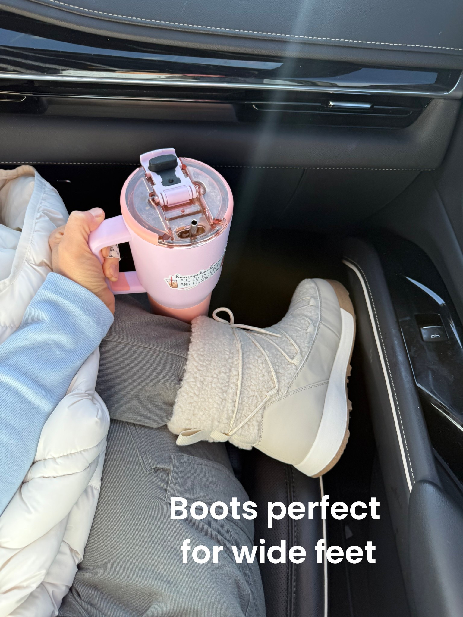 These boots are cute, comfy and perfect for wide feet 👣 #momstyle #ltksale #ltksalealert

#LTKgrwm #LTKdayinmylife #LTKvlog