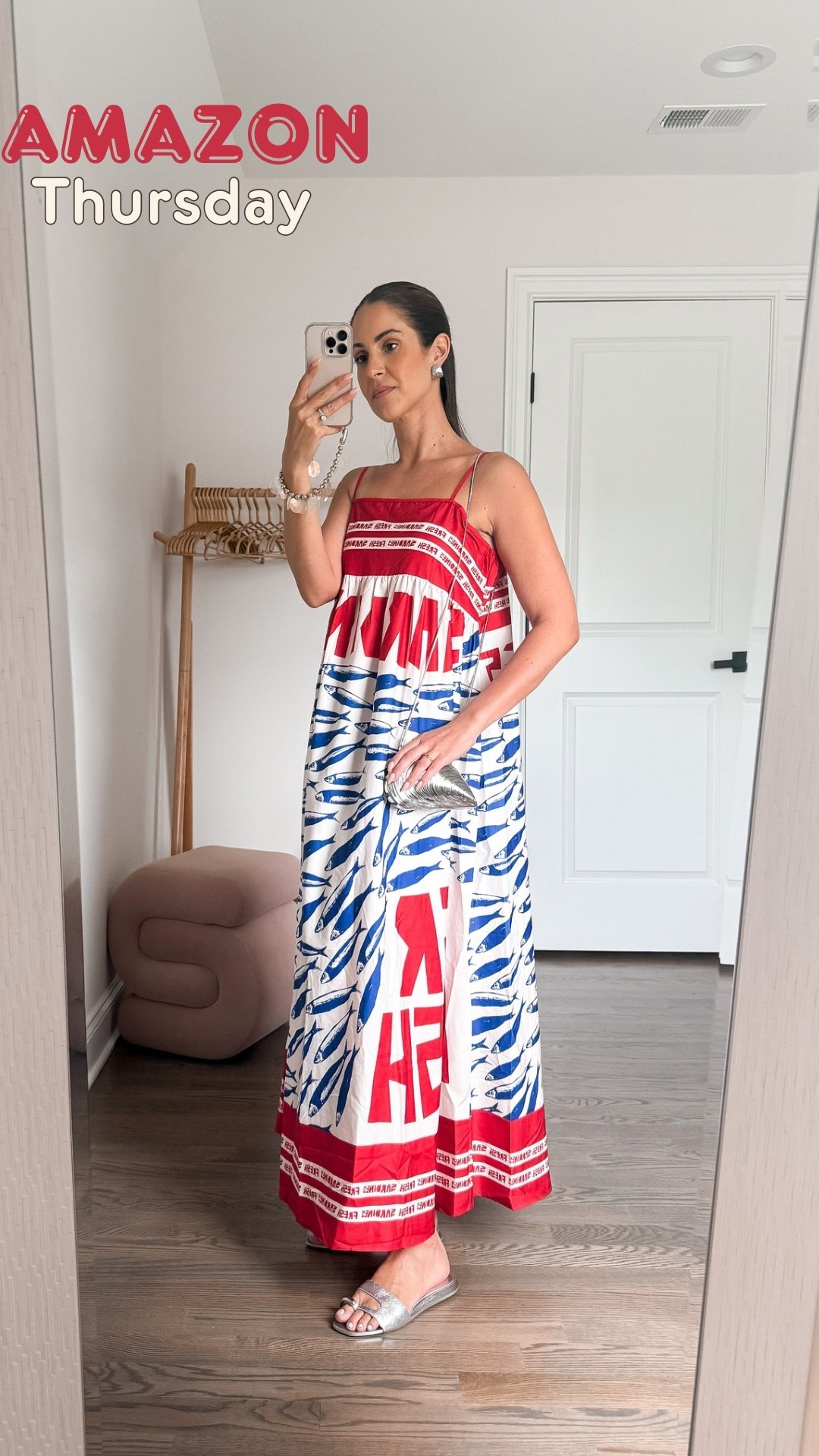 Amazon Thursday

It’s a #sardinesummer dress from @amazon!



Sandals: @ToryBurch Pierced Slide
Oyster Shell Clutch: @simkhai (mini Bridget oyster shell clutch)
Sunglasses: @Prada (old)
Earrings: @Missoma Silver Ripple Oversized Stud Earrings

#LTKSeasonal #LTKFindsUnder50 #LTKWedding