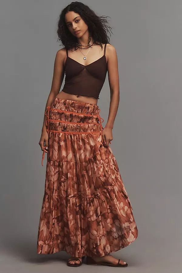 Sheer Volume Maxi Skirt | Anthropologie (US)