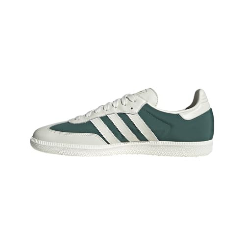 adidas Samba OG Men's Sneaker, Core Black/Cloud White/Collegiate Green, Size 12 | Amazon (US)