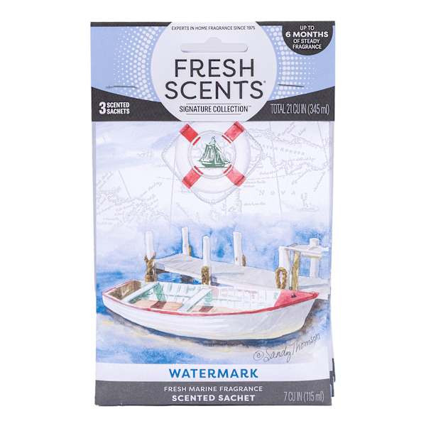 3-Pack Watermark Scented Sachets, Paper, sold by At Home | At Home