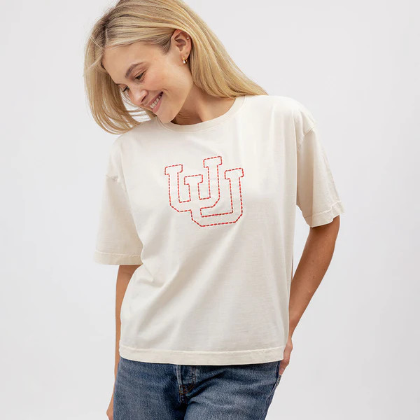 Utah Oversized Tee, Natural - UU | Albion Fit