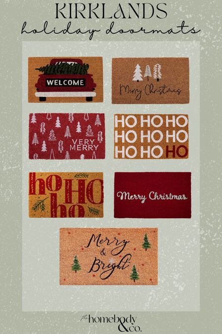 Holiday doormat sale 🤍

#LTKhome #LTKHoliday #LTKSeasonal