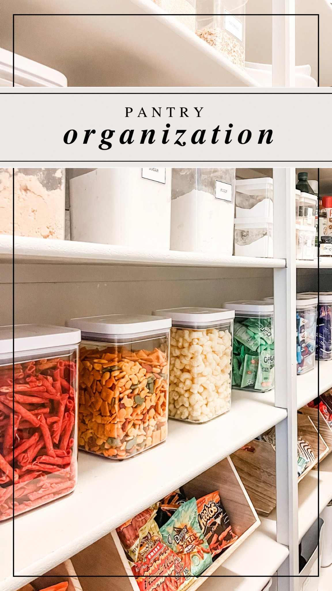 Same or similar items I used to organize my pantry.

#LTKHome