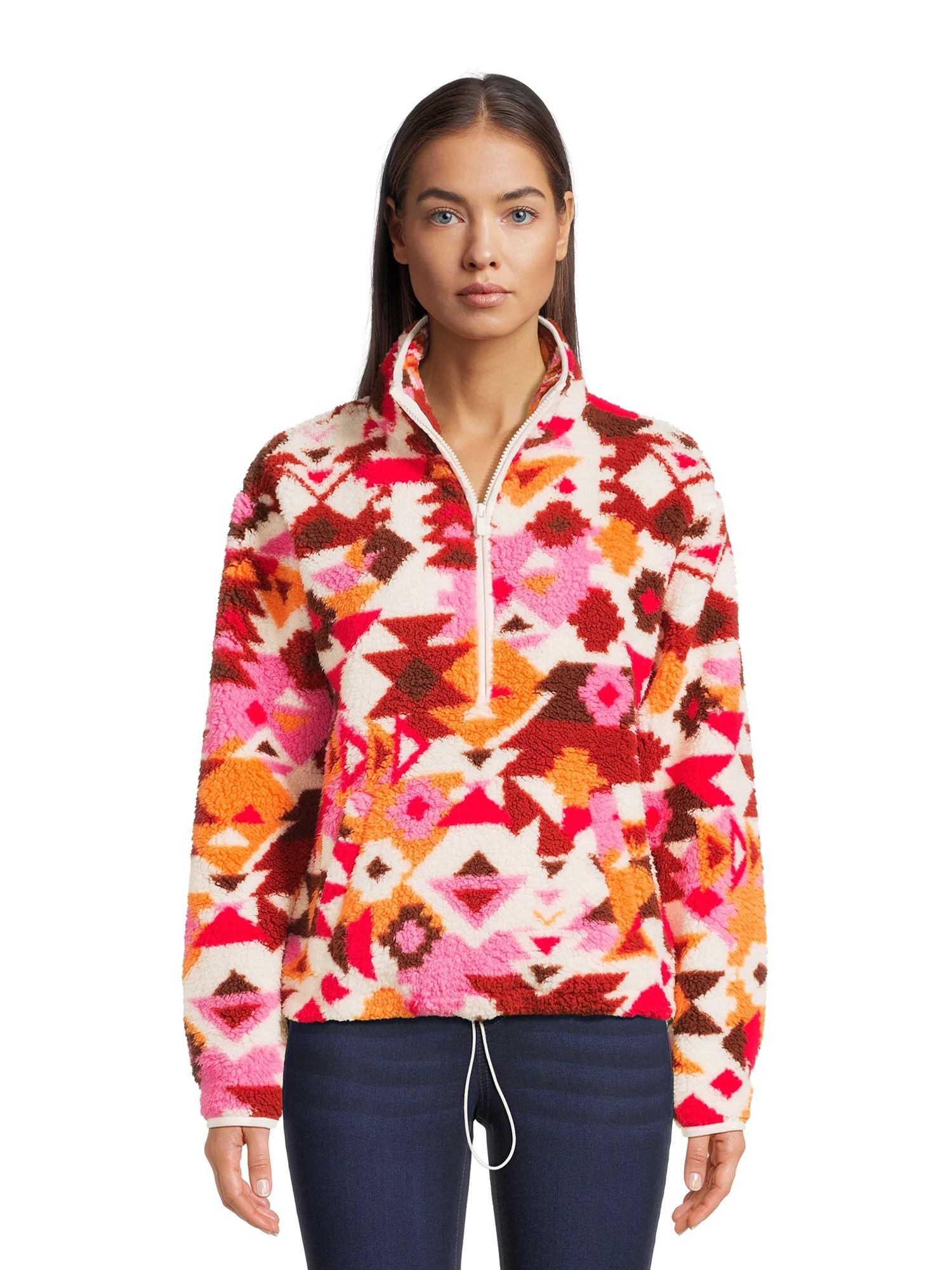 No Boundaries Juniors Plush Pullover, Sizes XS-3XL | Walmart (US)