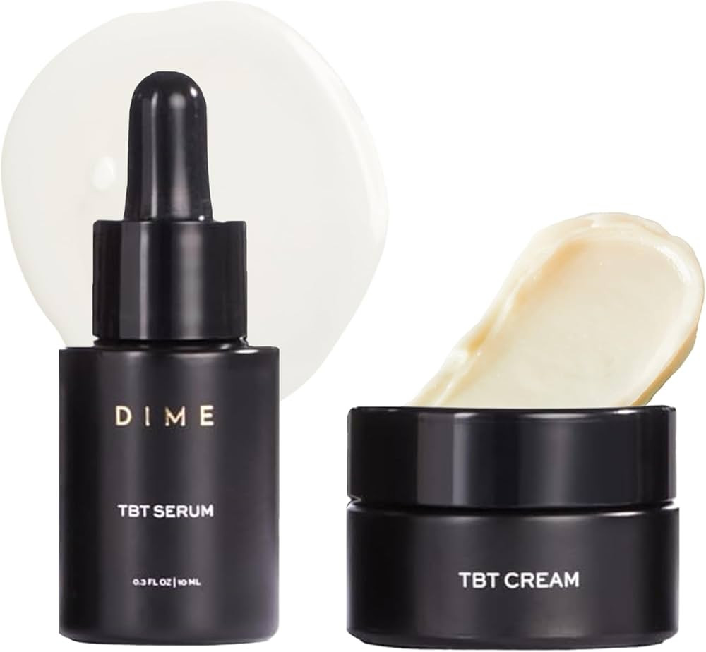 DIME Beauty TBT Reviving Skincare Set ($32 Value) - Includes TBT Cream (15 ml) + Serum (10 ml), F... | Amazon (US)