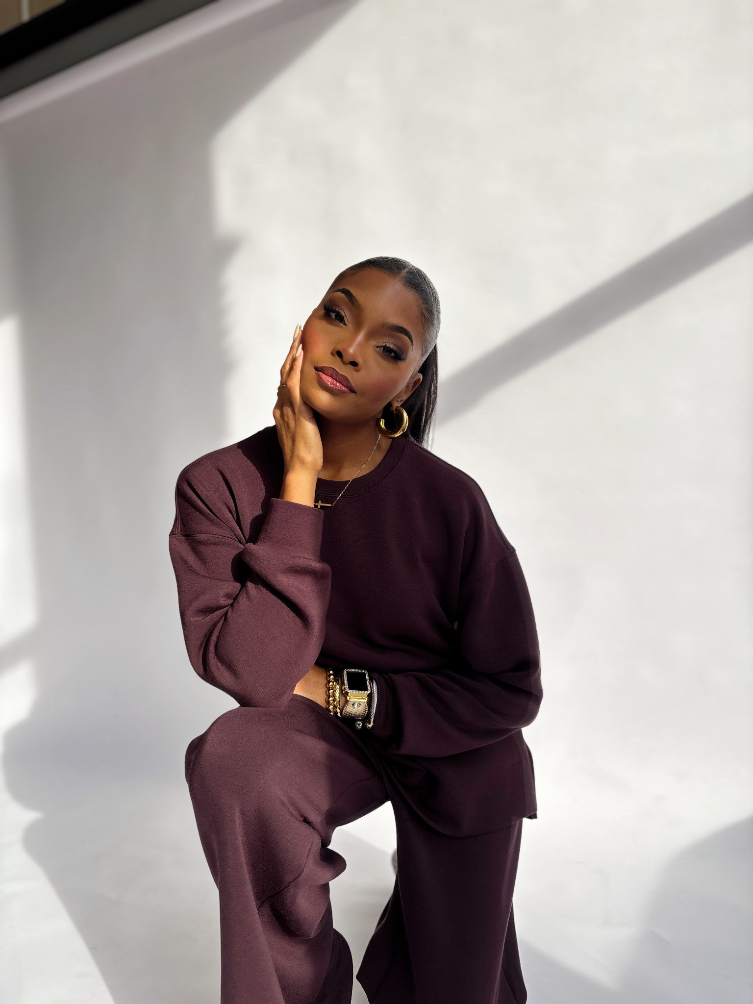 Spanx matching lounge set for winter that looks so elevated.
Comfy, soft, and perfect for errands, travel days, or cozy nights in.
Wearing the truffle brown color — linking the set and similar options.

#LTKGiftGuide #LTKCyberWeek #LTKHoliday