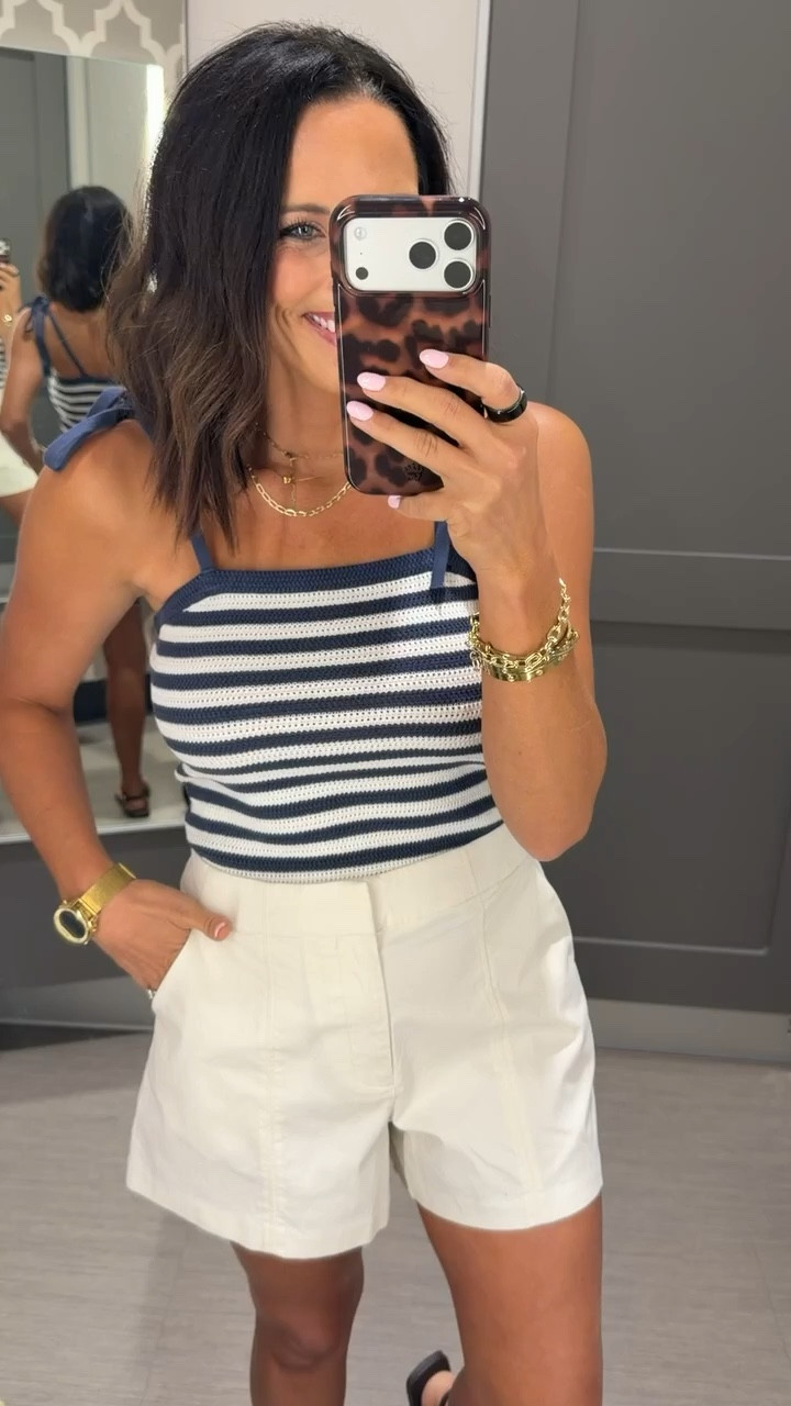 i’m obsessed with this top. Outfit is so classy!

target top xs, striped tank top, white shorts outfit, casual summer outfit, everyday style, affordable outfit

#targetstyle #ltkunder50 #summeroutfit #casualstyle #neutralstyle #everydayoutfit