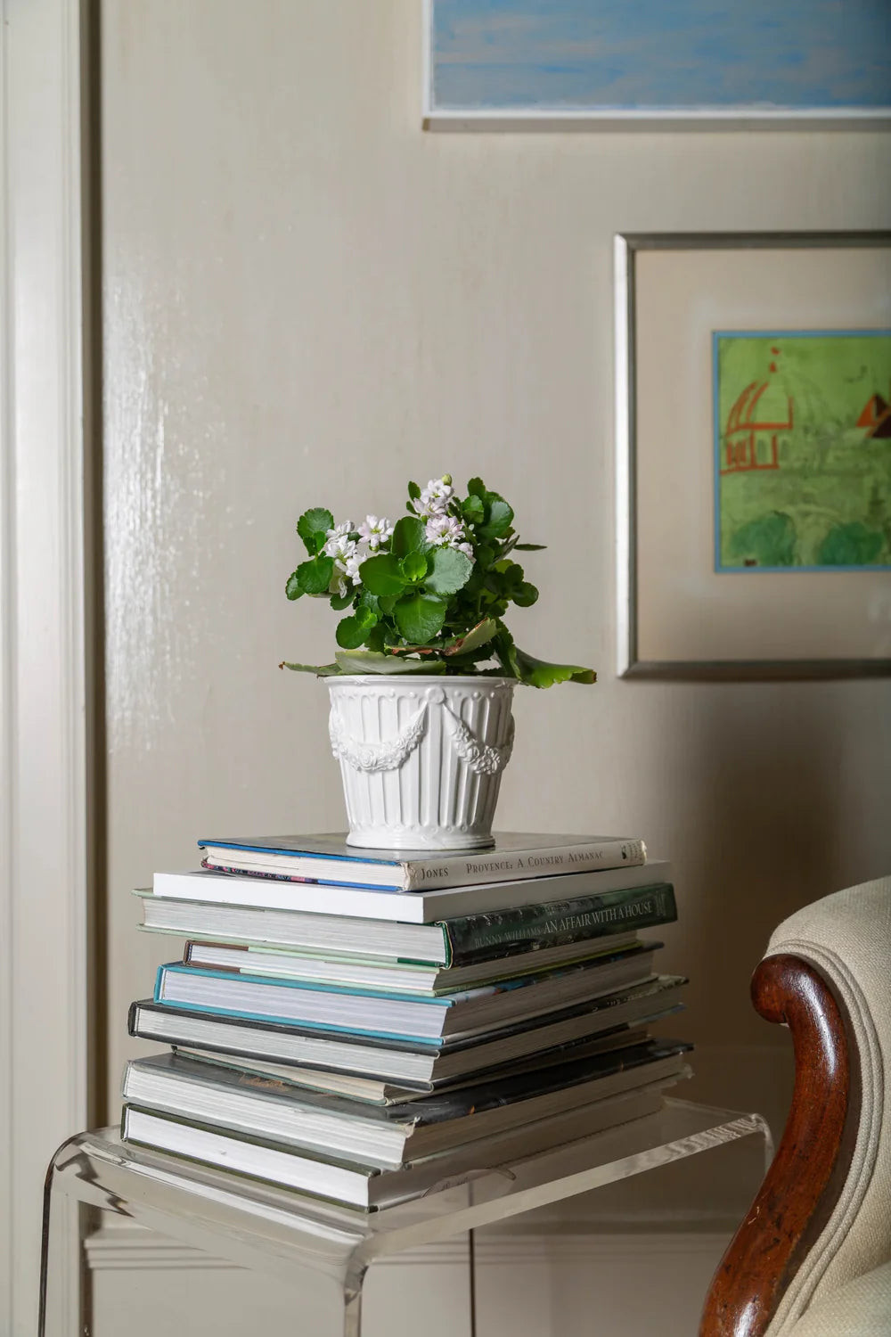 Garland Decor Cream Cachepot, Large | Gorgeous Living