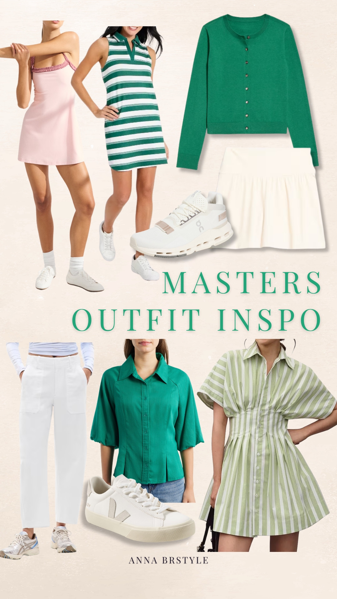 Masters outfit inspo, golf tournament outfit, athletic dress, athleta, sneakers, annabrstyle

#LTKSeasonal #LTKootd #LTKActive