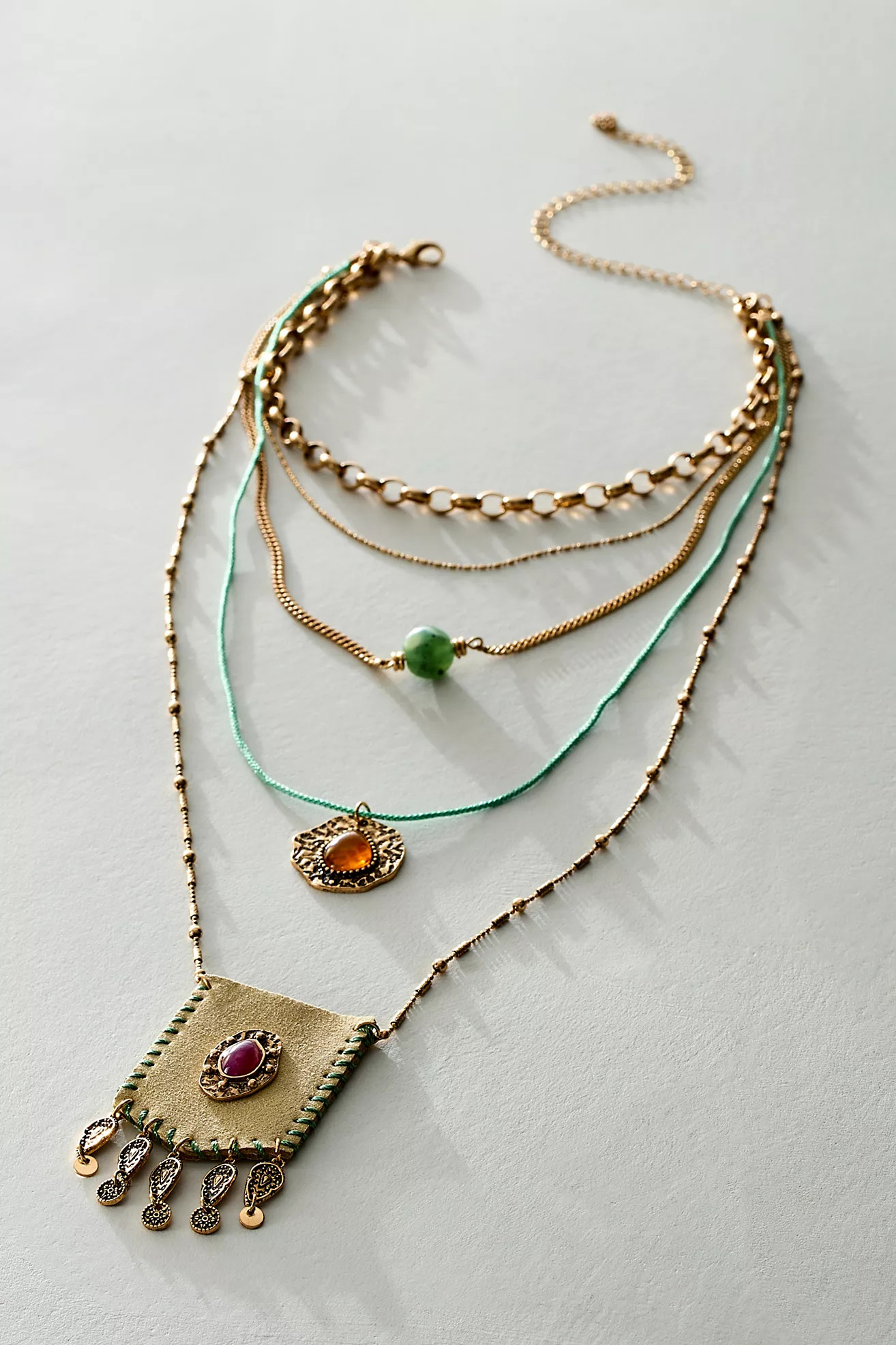 Sightseer Pocket Layered Necklace | Free People (Global - UK&FR Excluded)